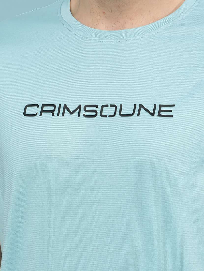 men chest print round neck regular fit t-shirt - 21914444 -  Standard Image - 6