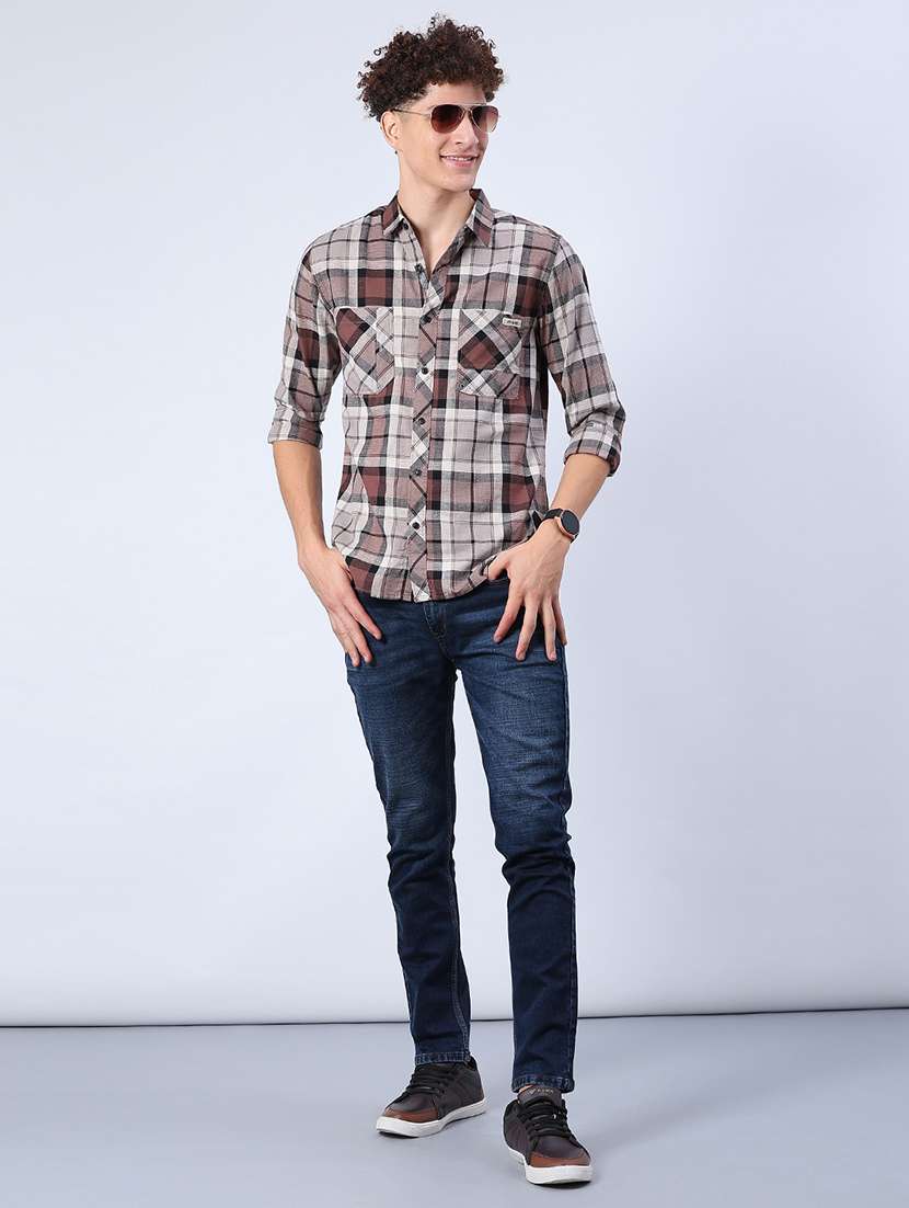 men washed mid rise slim fit jeans - 21914588 -  Standard Image - 4