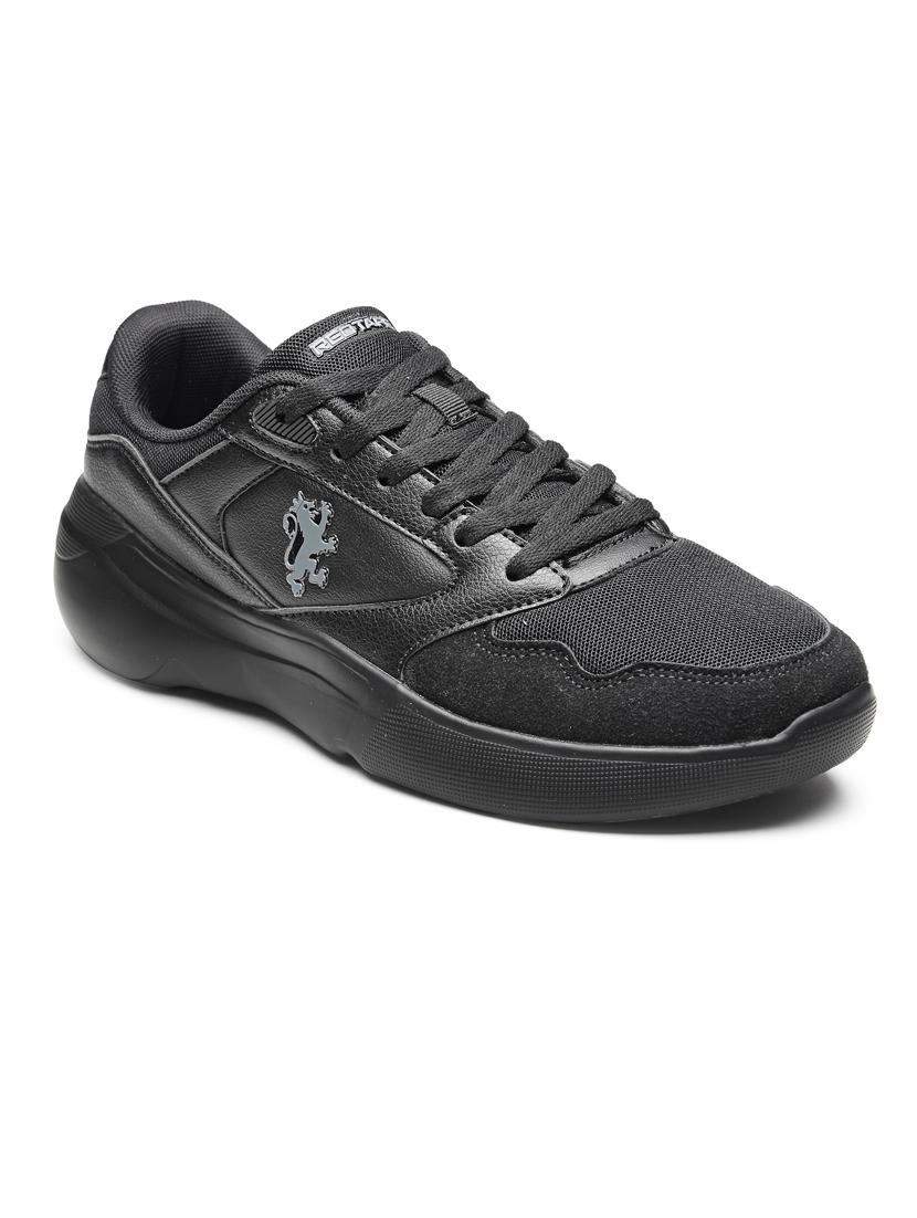 men black lace up sneaker - 21915011 - Standard Image - 1