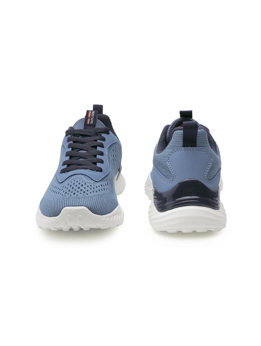 men blue lace up sport shoe - 21915057 - Standard Image - 4