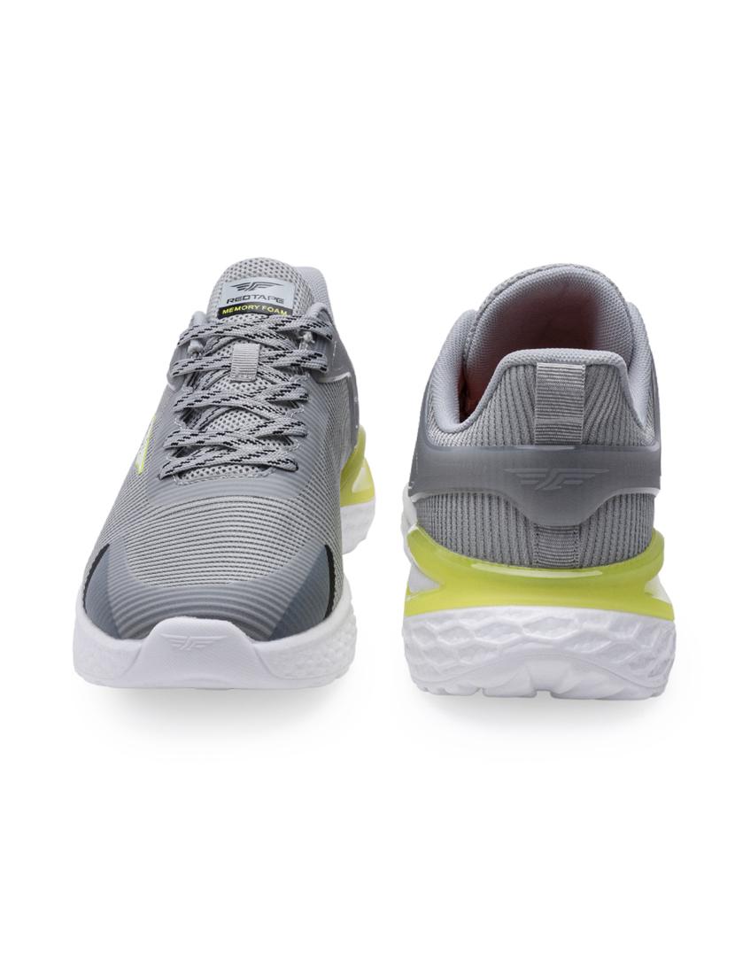men grey lace up sport shoe - 21915084 - Standard Image - 4