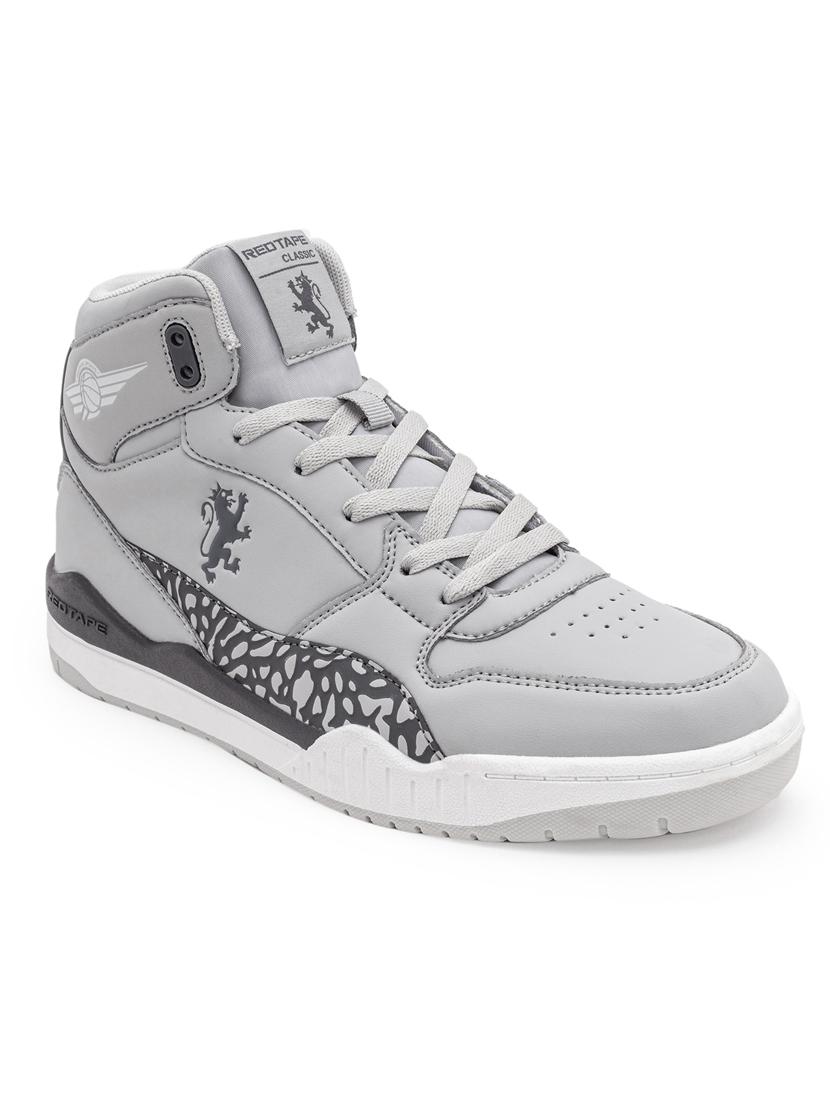men grey lace up sneaker - 21915514 - Standard Image - 1