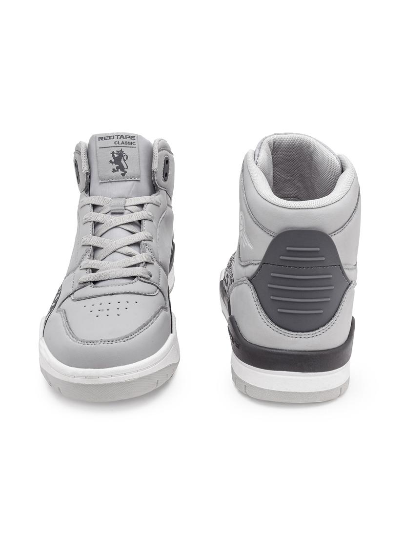men grey lace up sneaker - 21915514 - Standard Image - 4