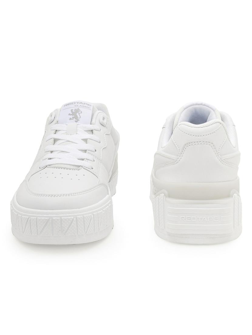 men white lace up sneaker - 21915528 - Standard Image - 4