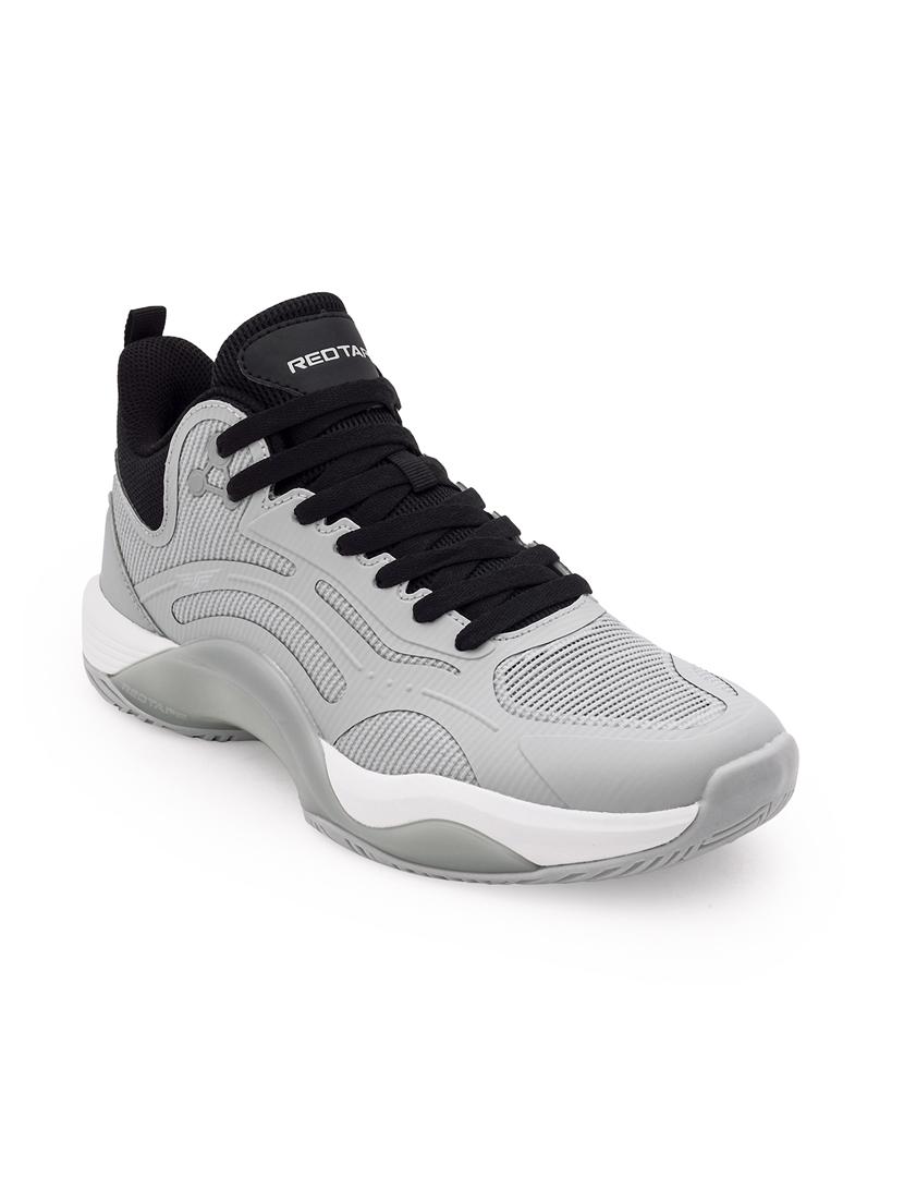 men grey lace up sneaker - 21915683 - Standard Image - 1