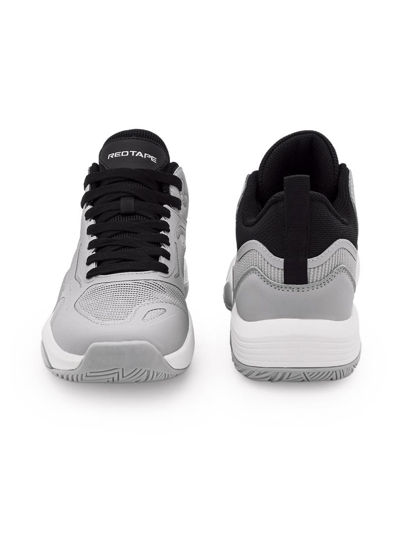 men grey lace up sneaker - 21915683 - Standard Image - 4
