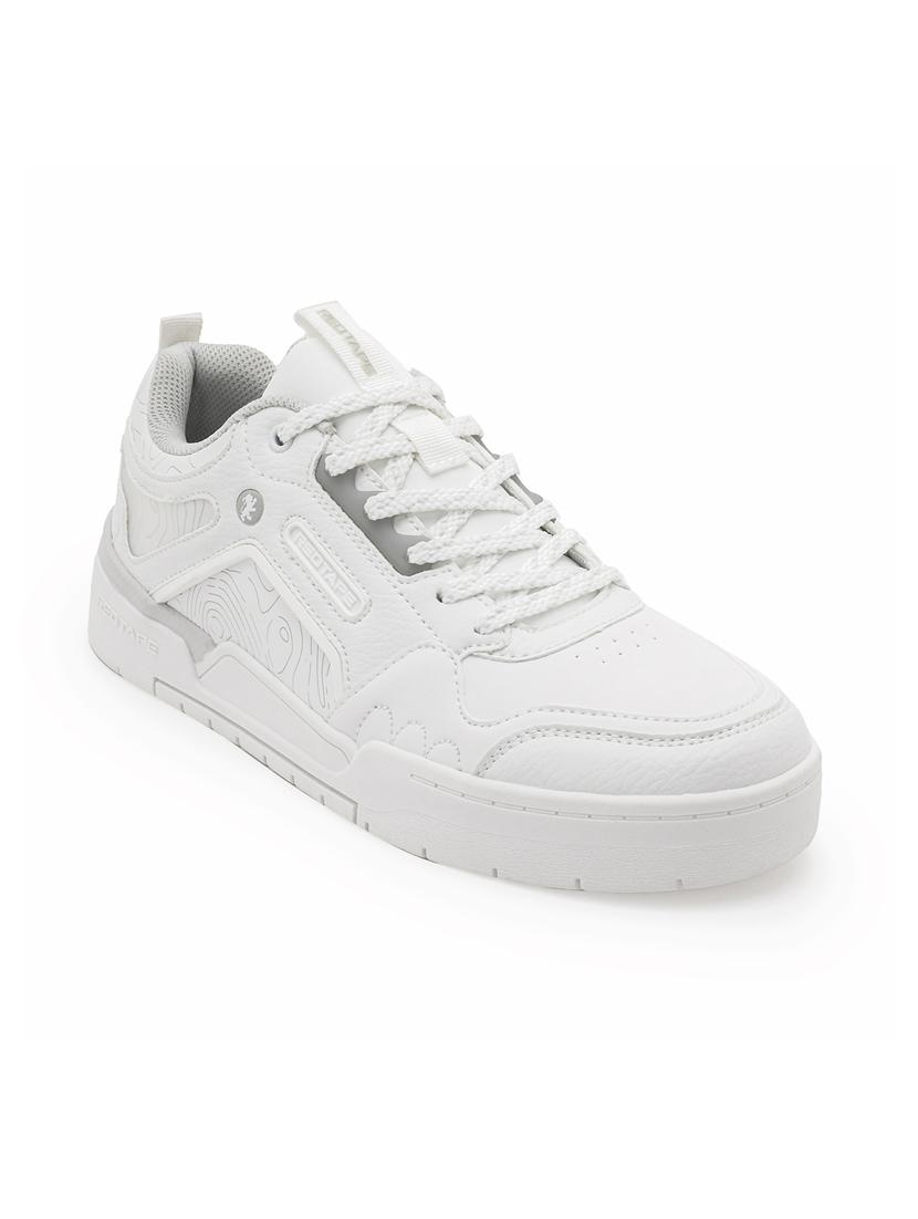 men white lace up sneaker - 21915715 - Standard Image - 1