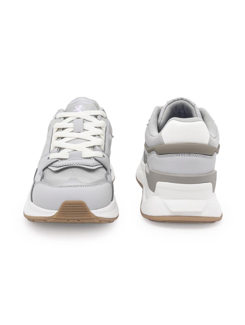 men grey lace up sneaker - 21915811 - Standard Image - 4