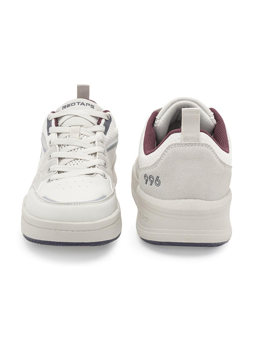 men white lace up sneaker - 21915814 - Standard Image - 4