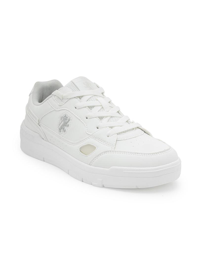 men white lace up sneaker - 21915853 - Standard Image - 1