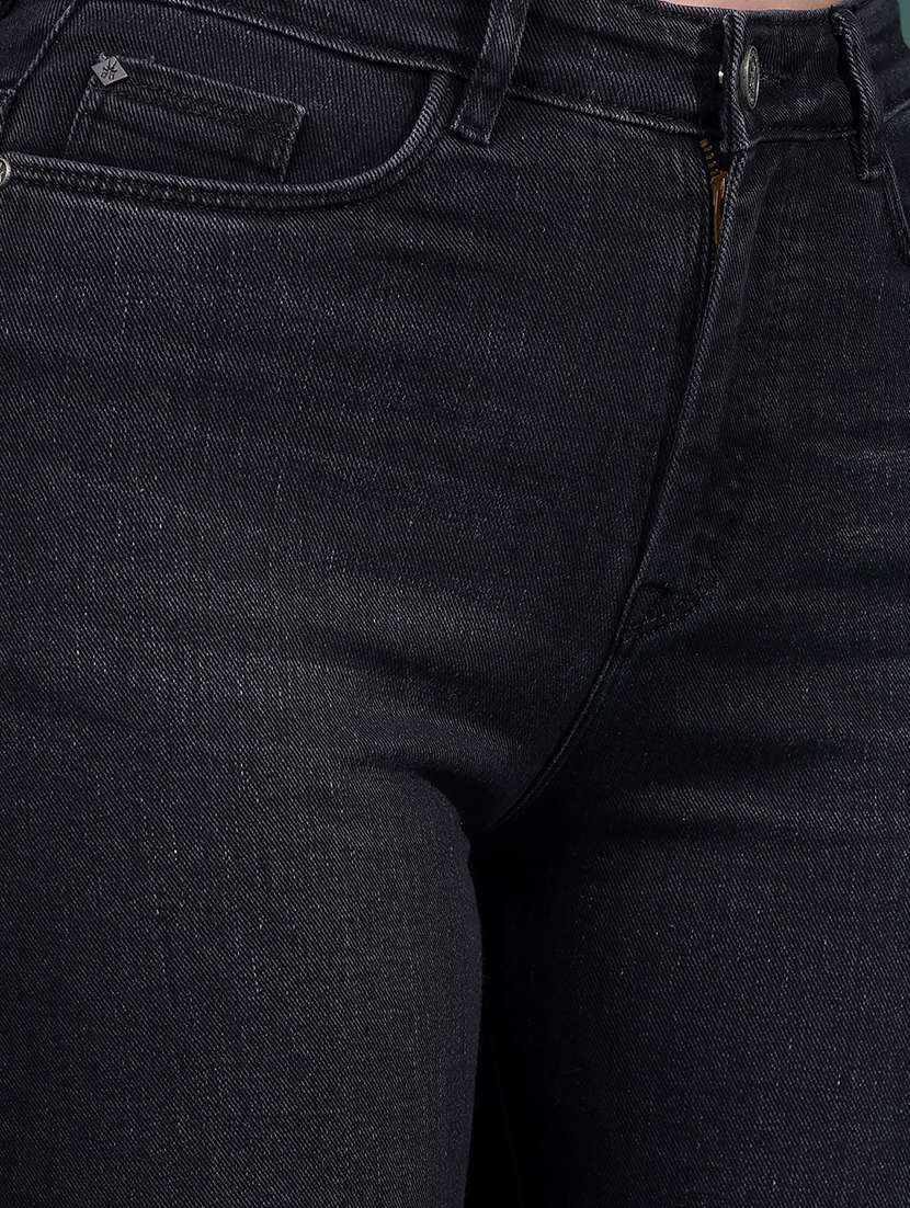 women solid mid rise slim fit jean - 21916030 -  Standard Image - 4