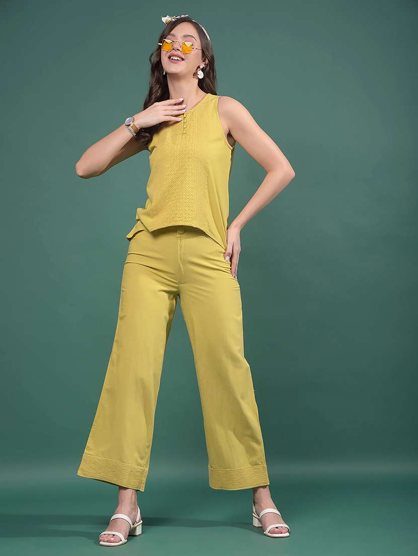 women embroidered sleeveless high low top - 21916088 -  Standard Image - 6