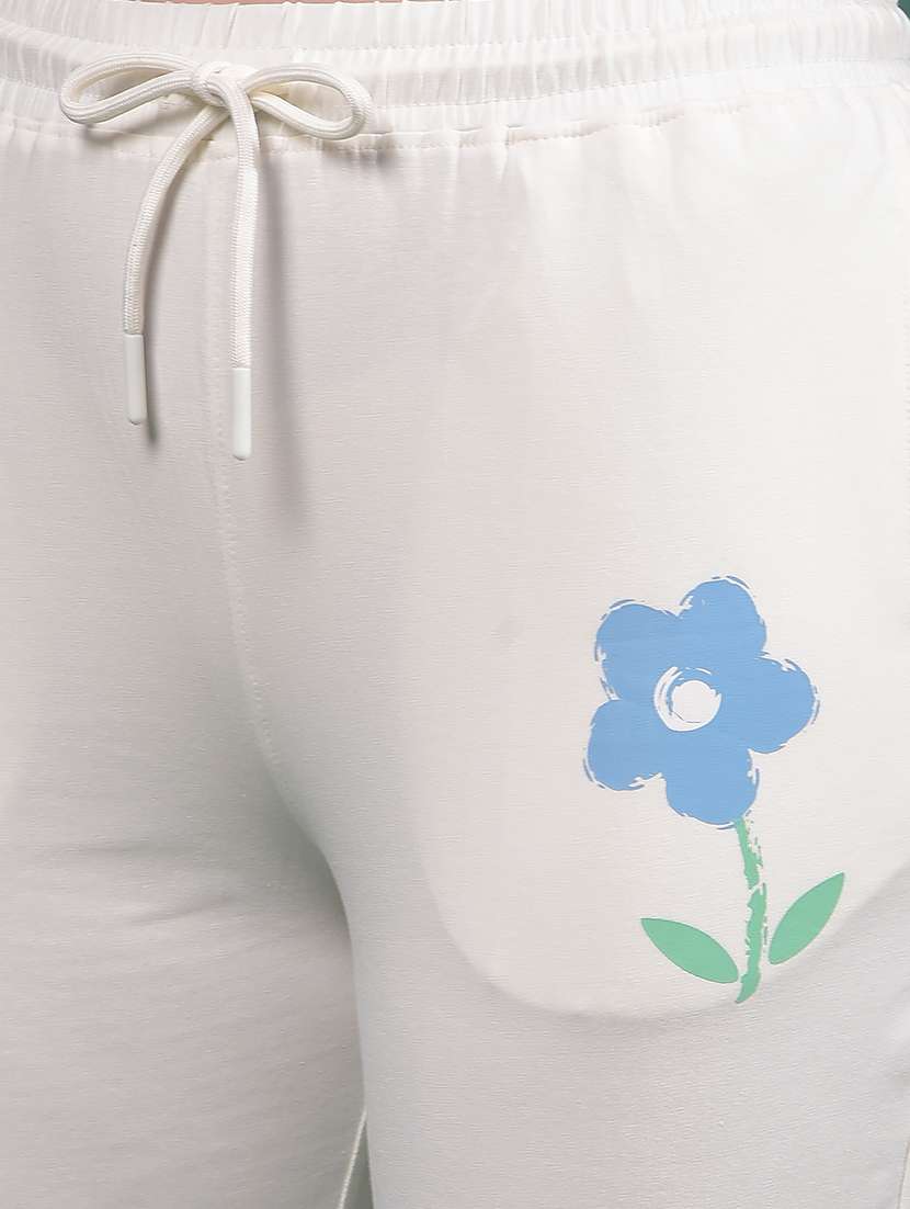 women solid mid rise track pant - 21916094 -  Standard Image - 4