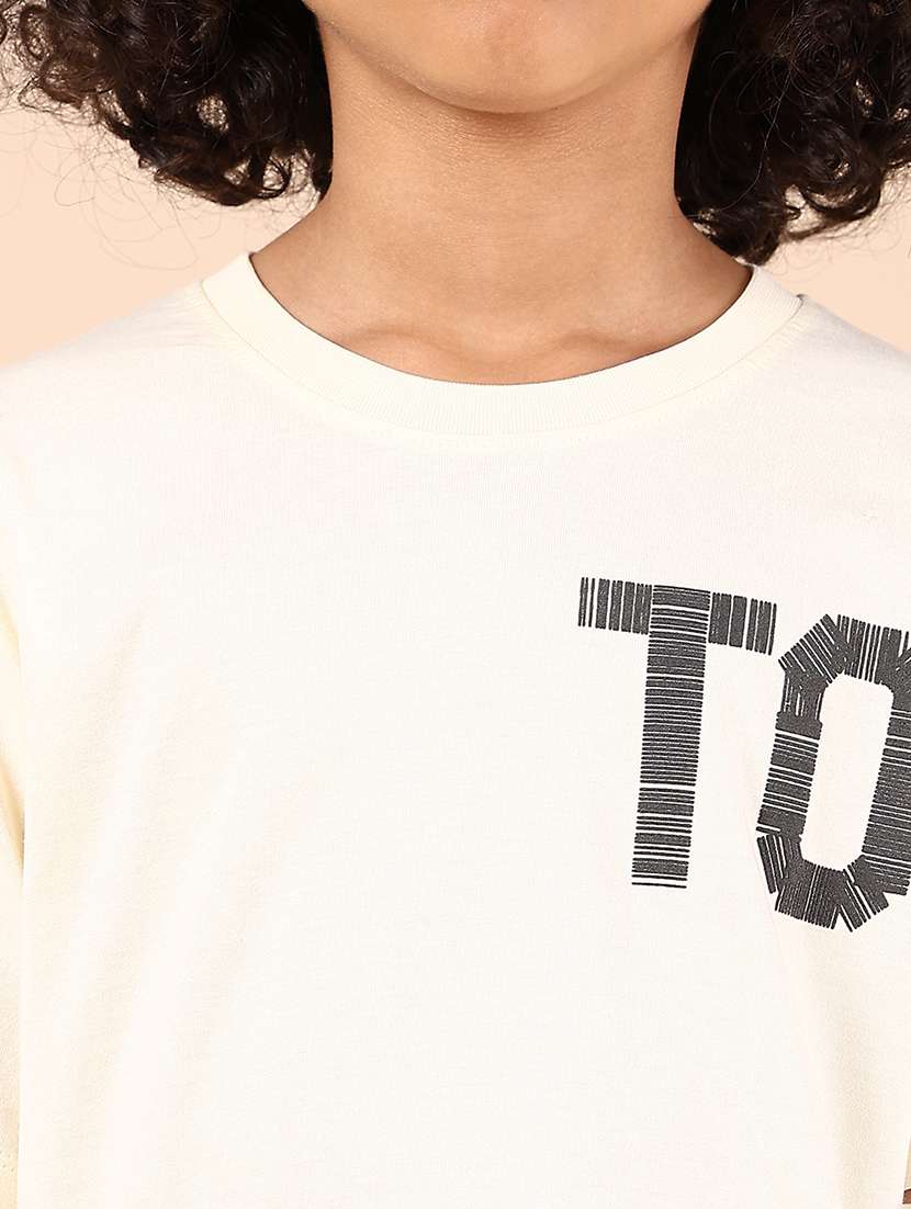 boys printed short sleeves t-shirt - 21916477 -  Standard Image - 4