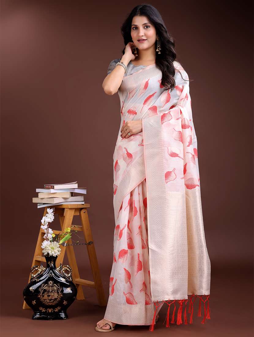 women self design bordered saree with blouse - 21916560 -  Standard Image - 1