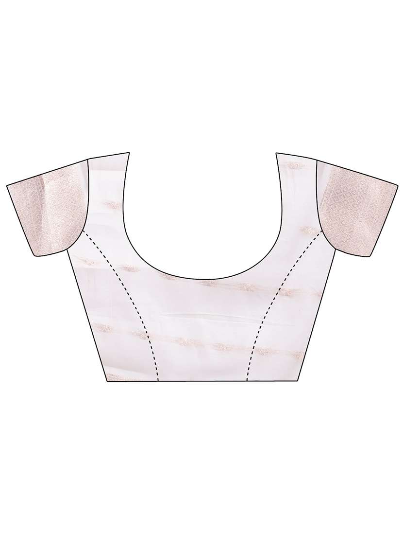 women self design bordered saree with blouse - 21916560 -  Standard Image - 4