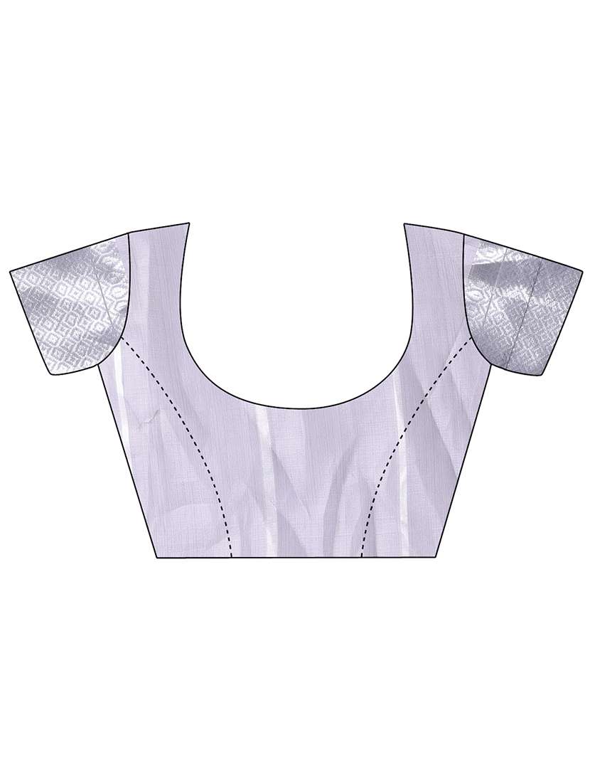 women self design bordered saree with blouse - 21916633 -  Standard Image - 4