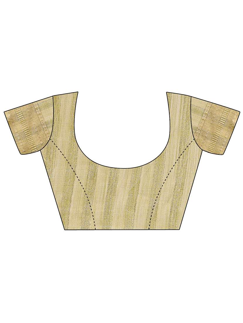 women solid with bordered saree with blouse - 21916637 -  Standard Image - 4