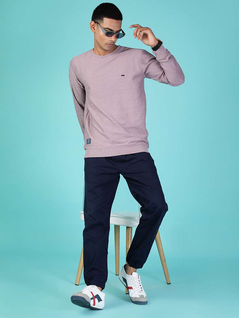 men solid mid rise relaxed fit jogger - 21916797 -  Standard Image - 4