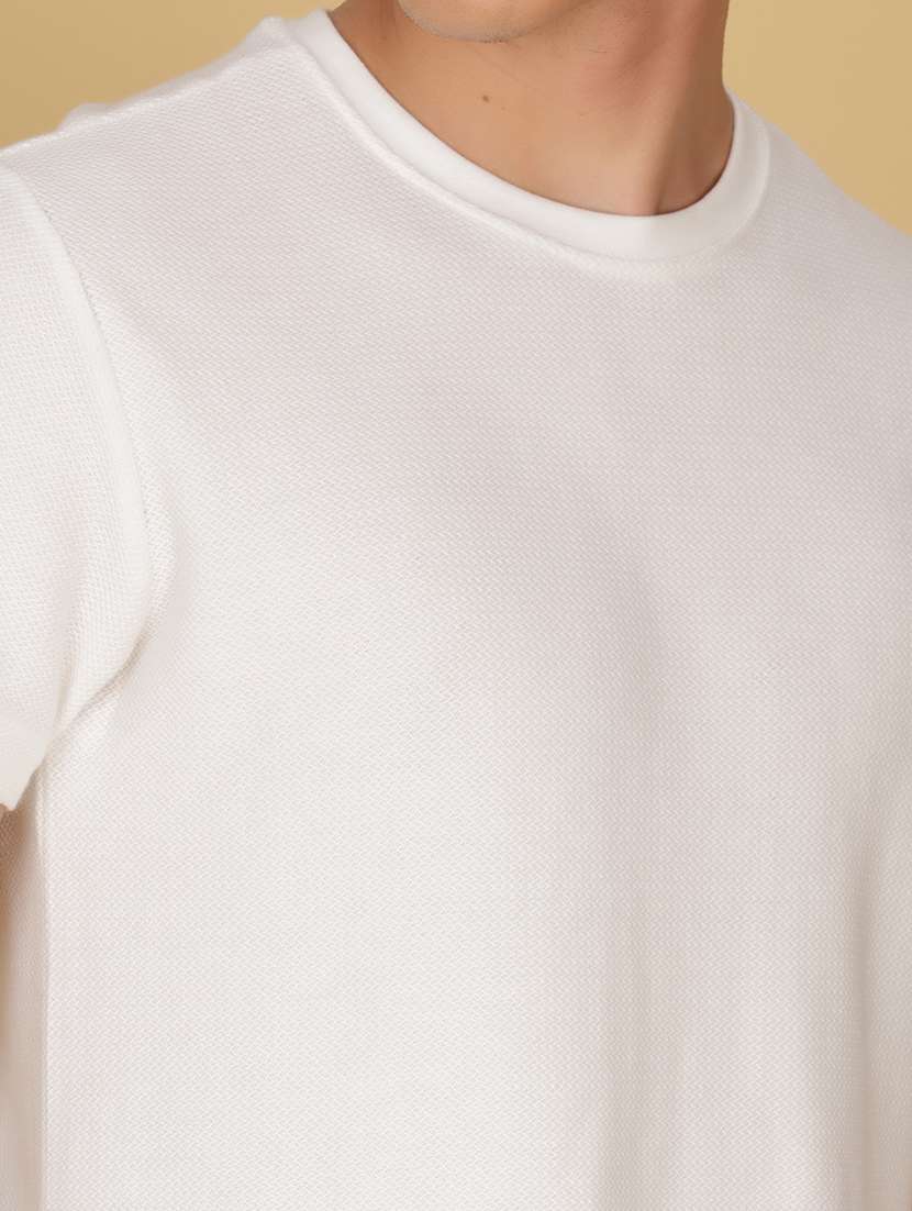 men solid short sleeve regular fit t-shirt - 21916917 -  Standard Image - 4