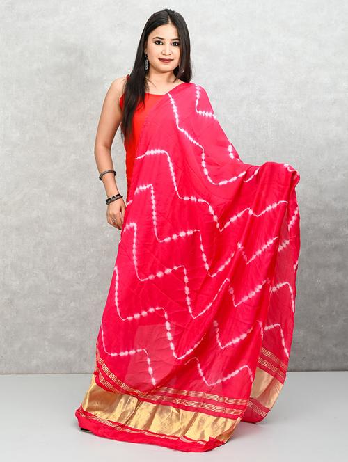 women pink printed dupatta - 21917835 - Standard Image - 0