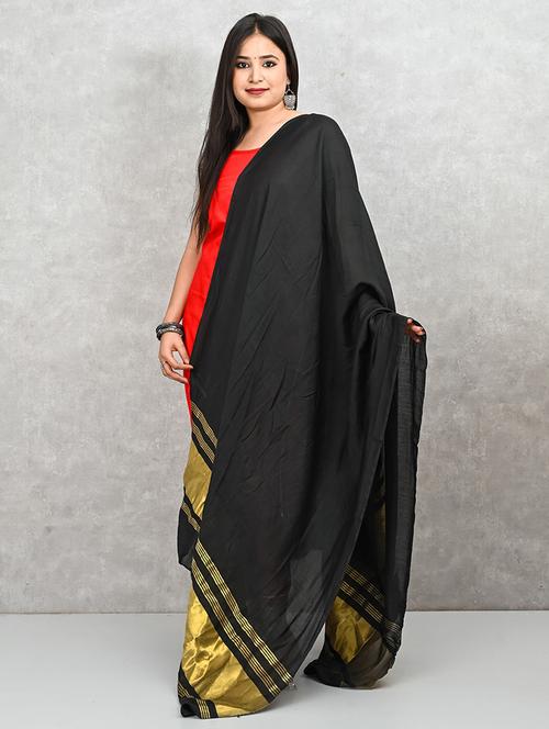 women black solid dupatta - 21917840 - Standard Image - 0