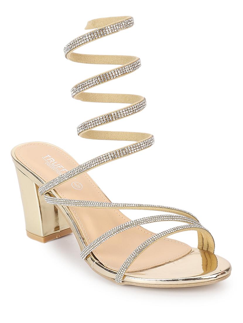 women gold gladiators sandal - 21917862 -  Standard Image - 1