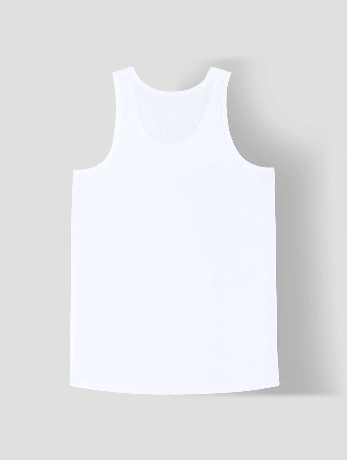 boys pack of 3 solid vest - 21918405 -  Standard Image - 4