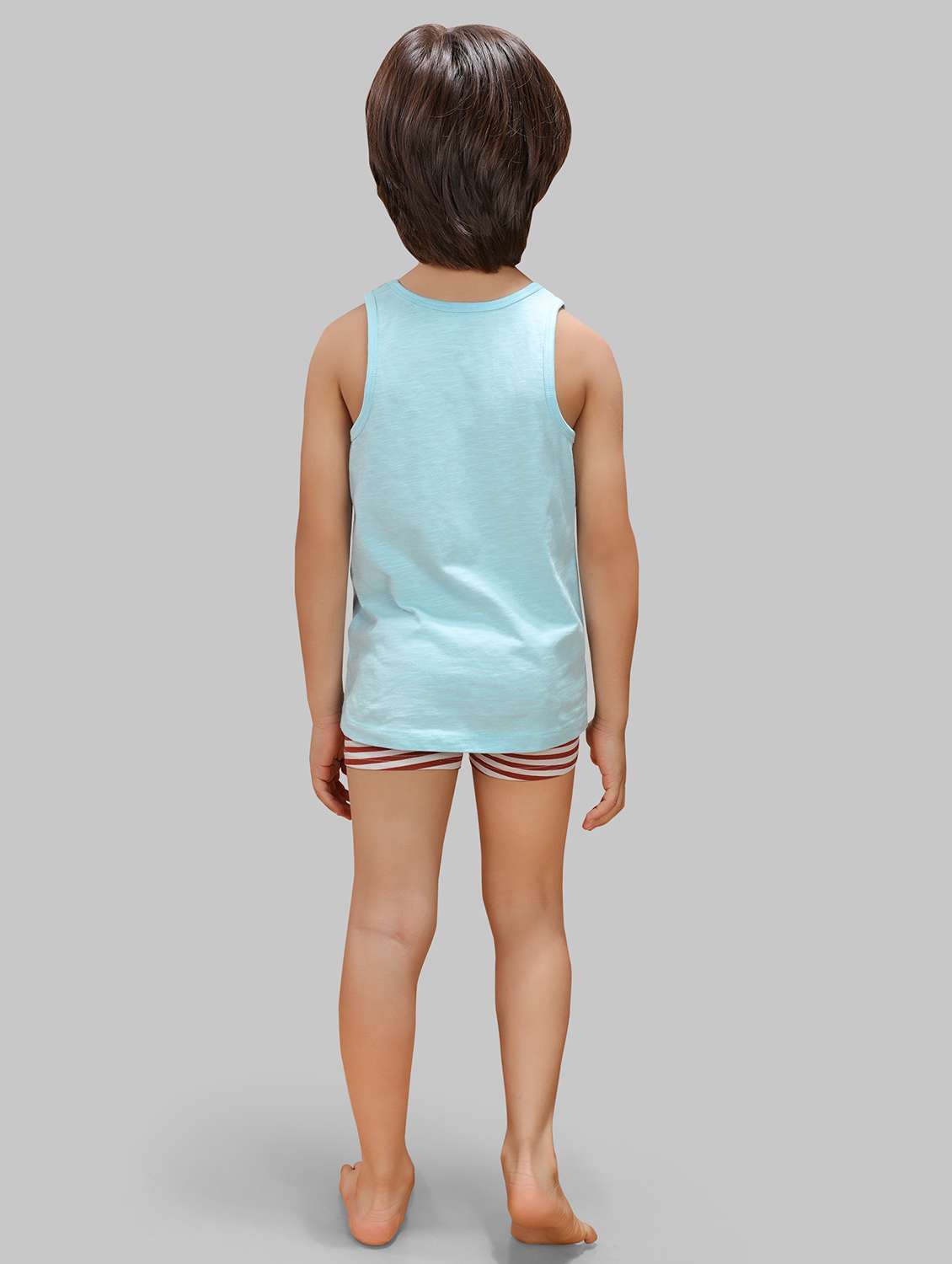 boys pack of 3 printed vest - 21918406 - Standard Image - 4
