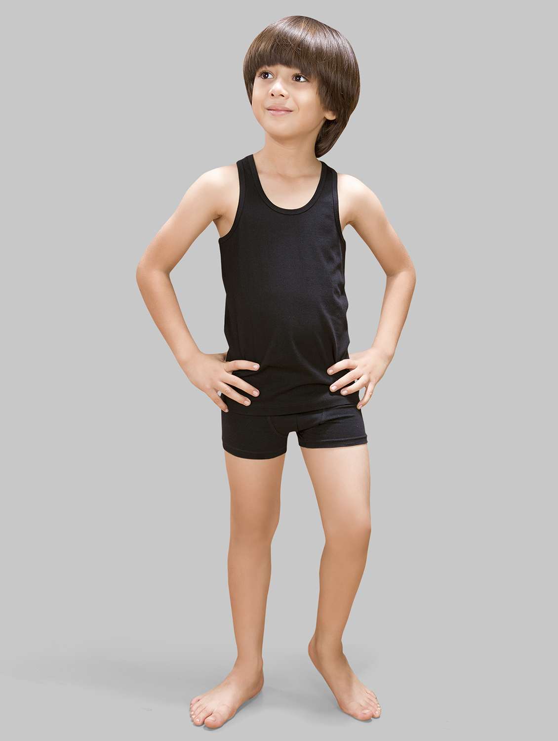 boys pack of 3 printed vest  - 21918406 -  Standard Image - 4