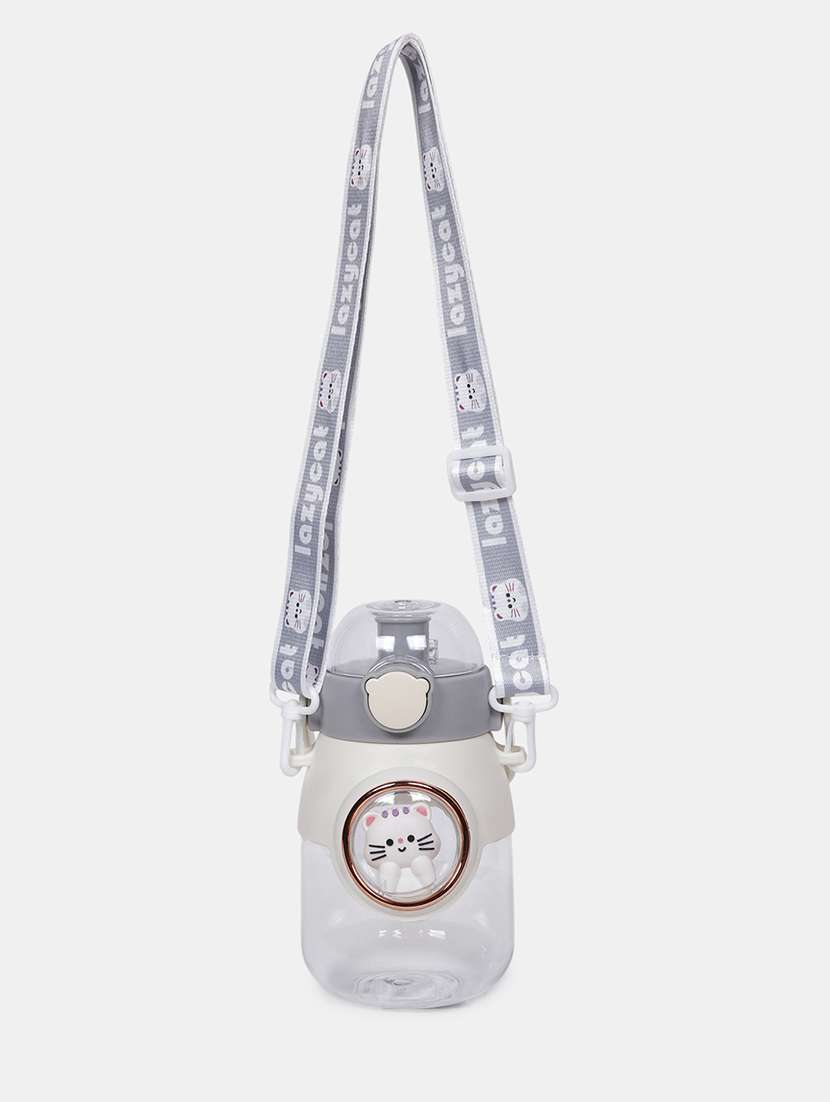 printed white plastic sippers bottle - 21918462 -  Standard Image - 1