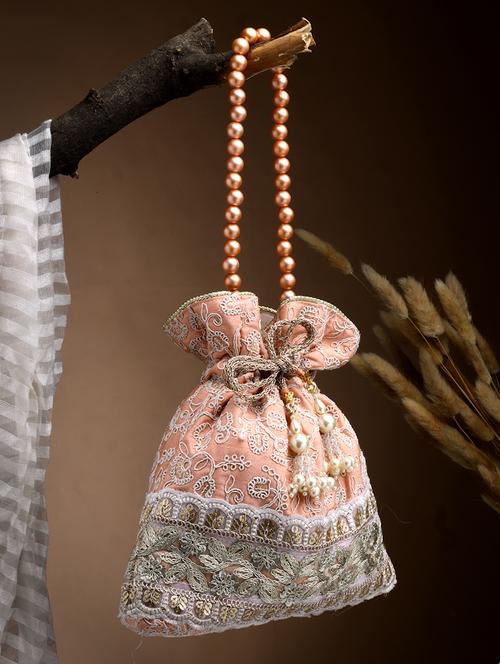 women embroidered potli bag - 21918635 -  Standard Image - 0