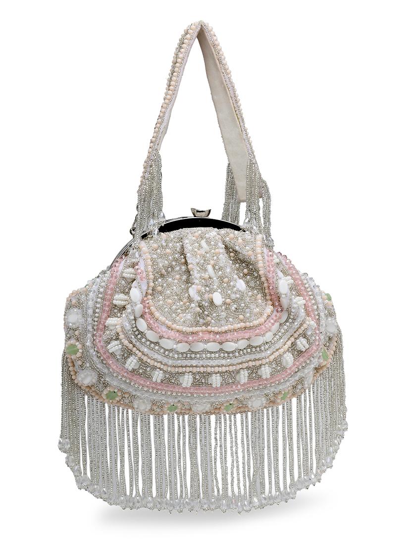 women embellished clutch with detachable strap - 21918644 -  Standard Image - 1