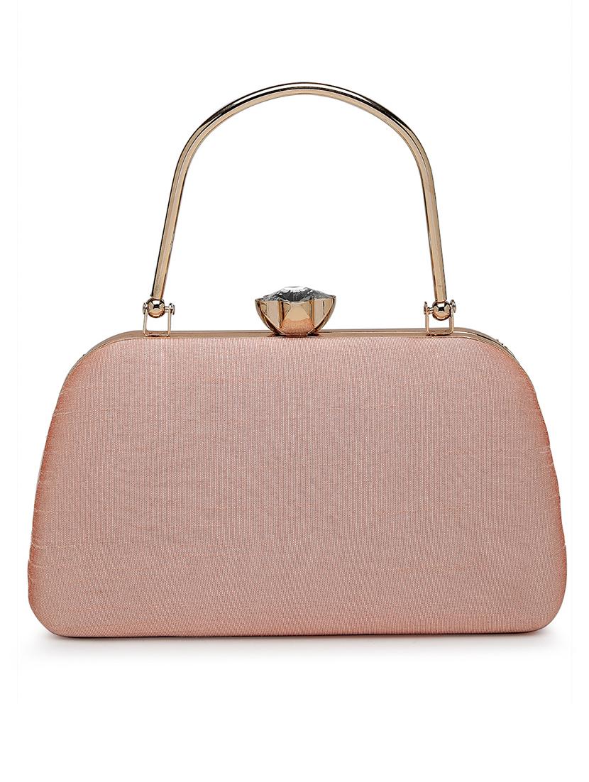 women embellished clutch with detachable sling chain - 21918652 - Standard Image - 1