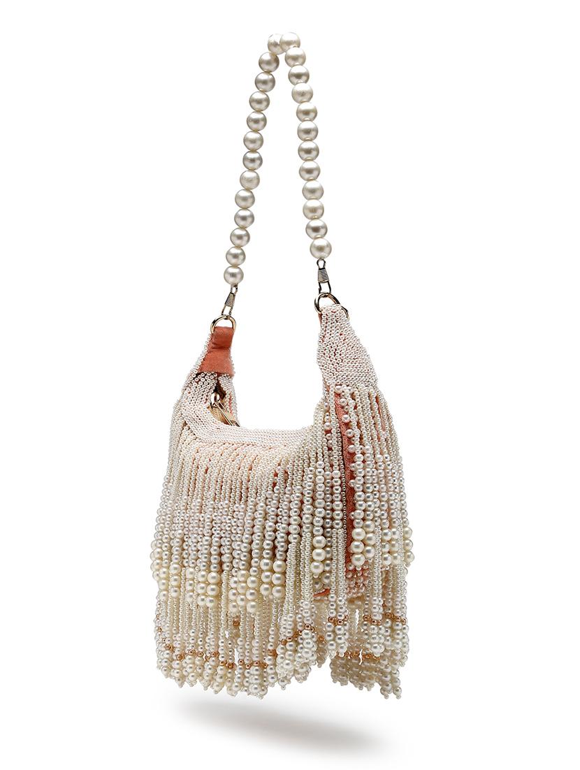 women embellished clutch with detachable strap - 21918654 - Standard Image - 4