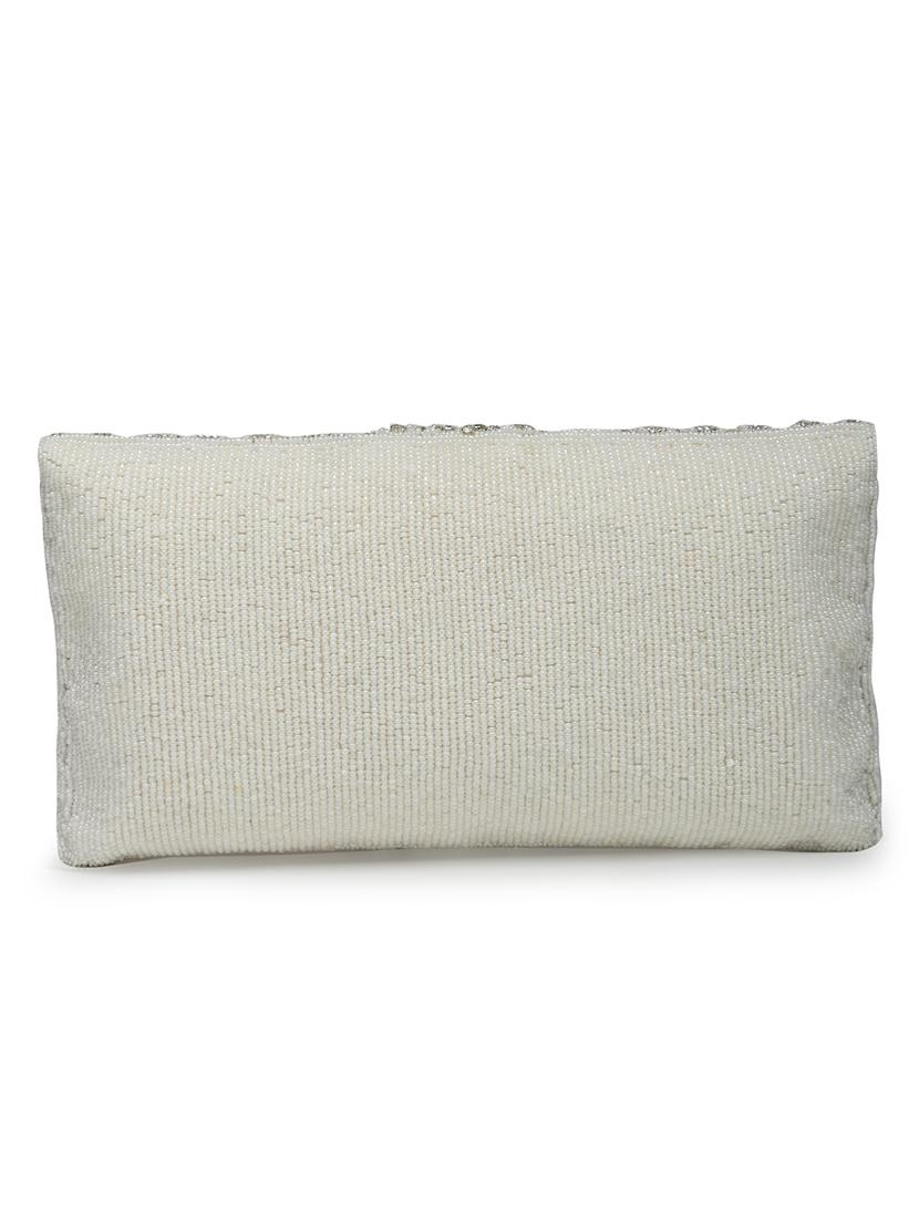 women emmbellished envelope clutch with sling chain - 21918661 - Standard Image - 1