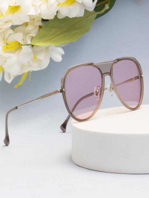ted smith unisex green premium italian acetate sunglasses with polarized lenses. - 21918718 - Standard Image - 0