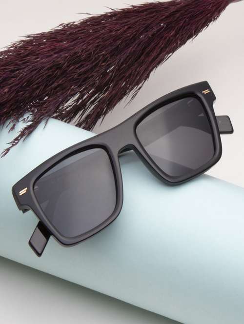 ted smith unisex brown premium italian acetate sunglasses with polarized lenses. - 21918726 -  Standard Image - 0