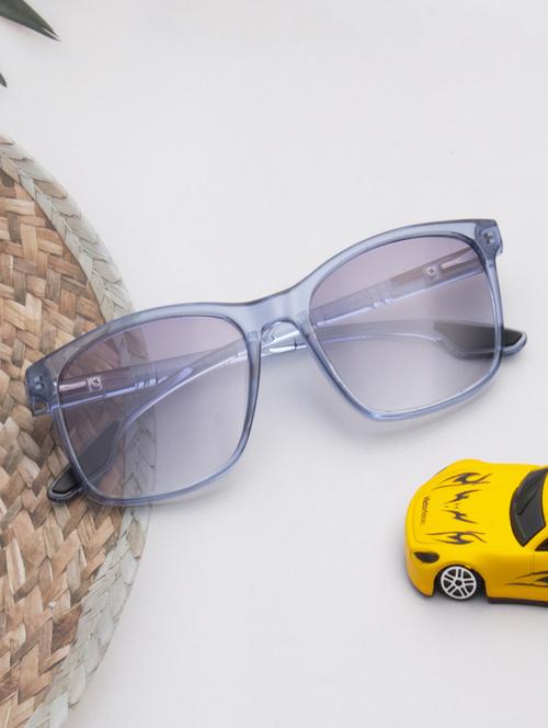 ted smith unisex black premium italian acetate sunglasses with polarized lenses. - 21918736 - Standard Image - 0