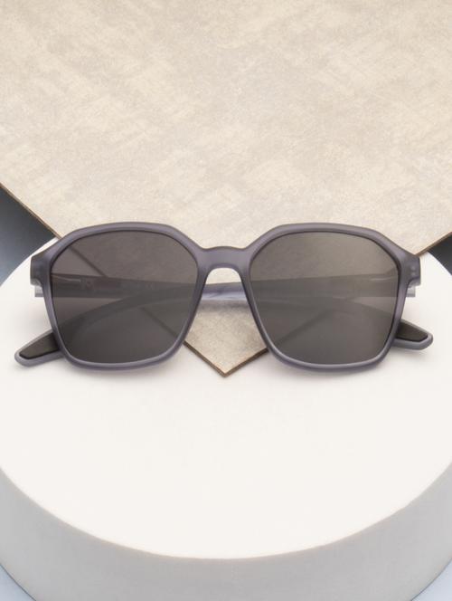 ted smith unisex grey graded premium italian acetate sunglasses with polarized lenses. - 21918739 -  Standard Image - 0