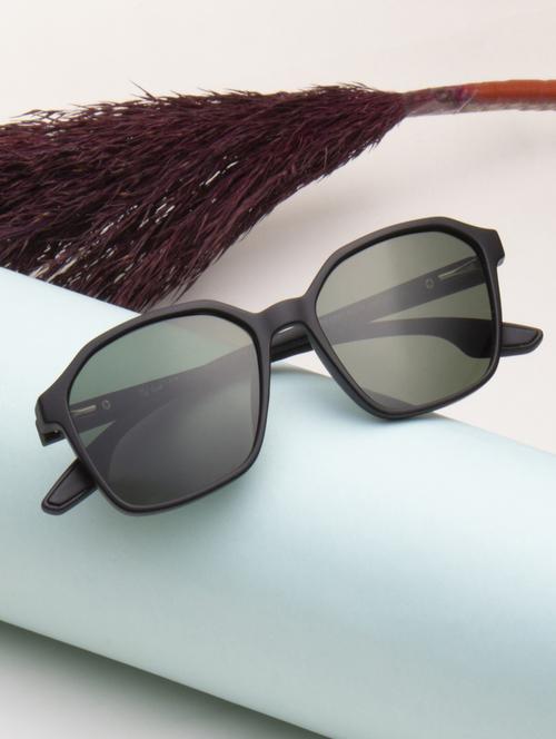 ted smith unisex grey graded premium italian acetate sunglasses with polarized lenses. - 21918740 - Standard Image - 0