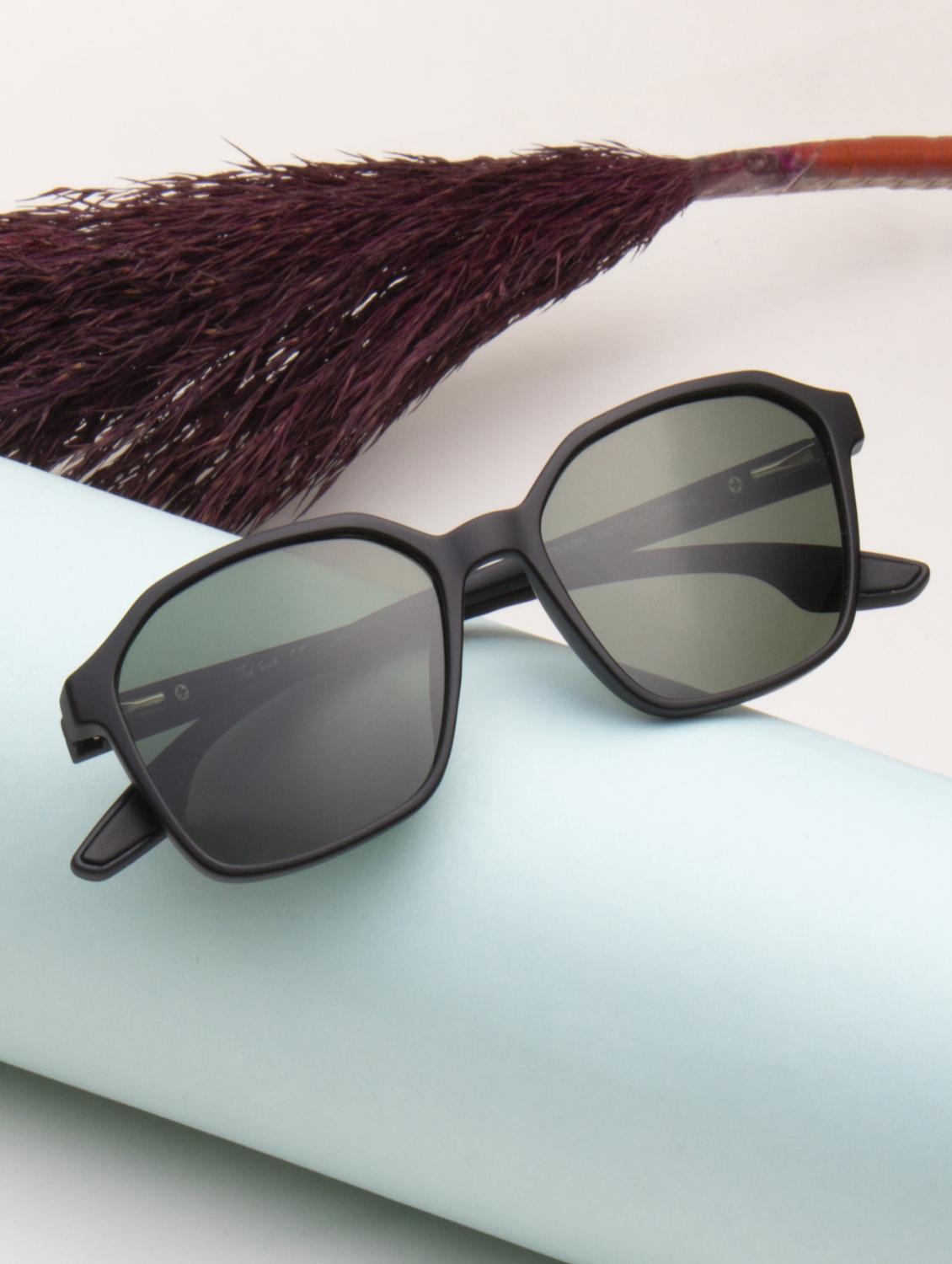 ted smith unisex grey graded premium italian acetate sunglasses with polarized lenses. - 21918740 - Zoom Image - 0
