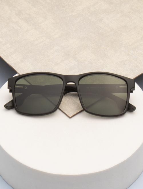 ted smith unisex brown premium italian acetate sunglasses with polarized lenses. - 21918743 -  Standard Image - 0