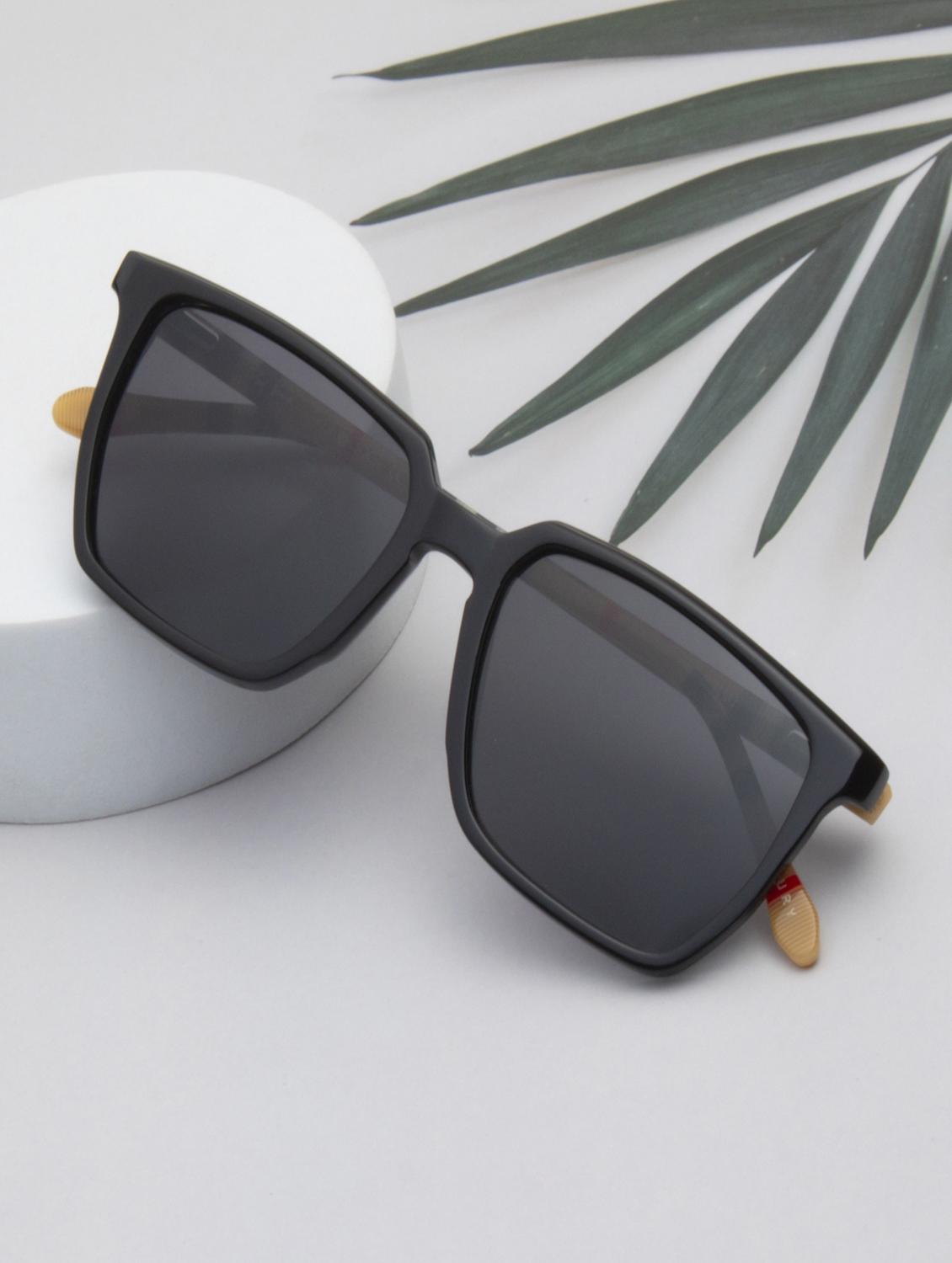 ted smith unisex light brown premium italian acetate sunglasses with polarized lenses. - 21918744 -  Zoom Image - 0