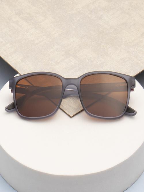 ted smith unisex green premium italian acetate sunglasses with polarized lenses. - 21918749 -  Standard Image - 0