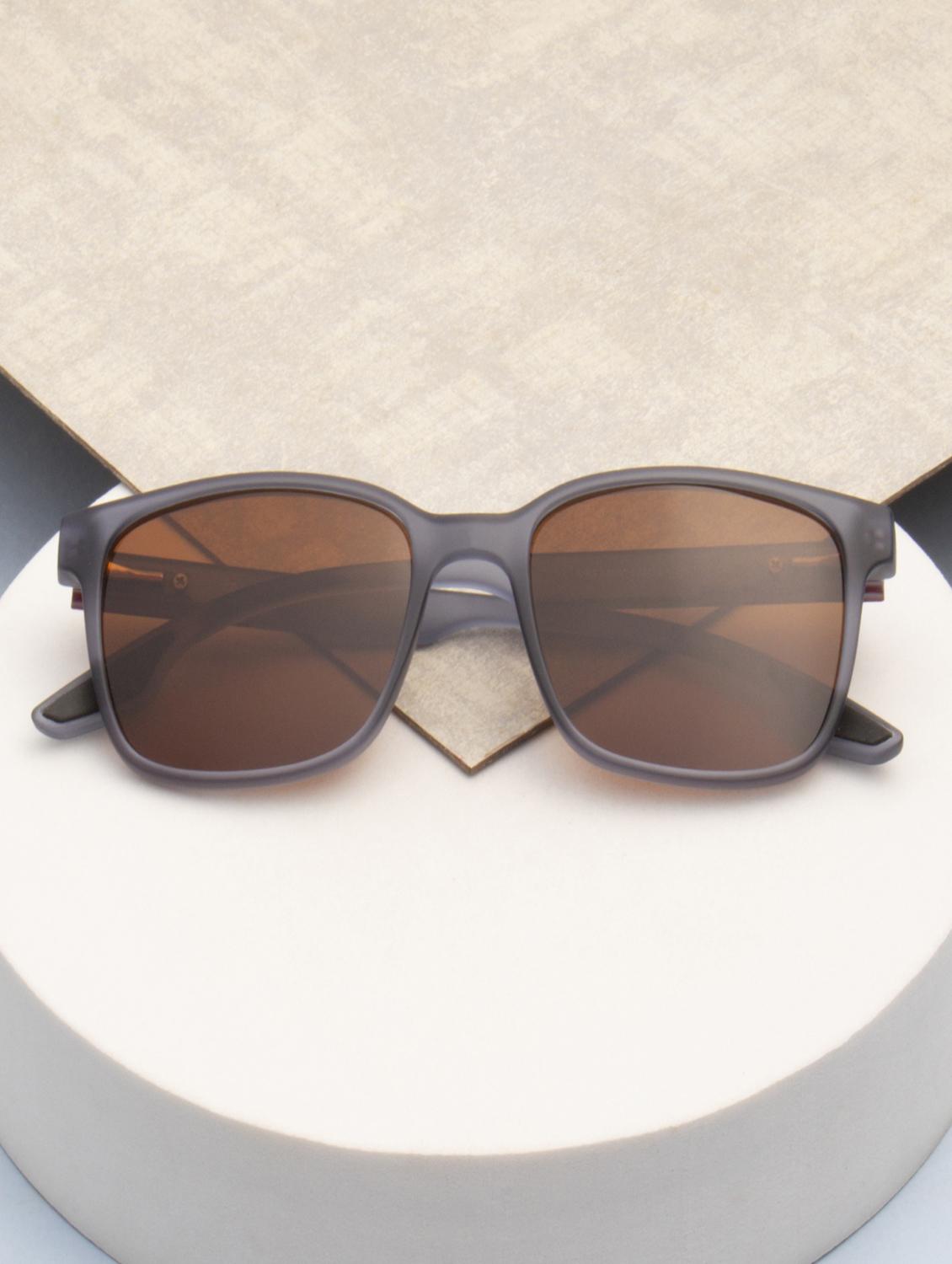 ted smith unisex green premium italian acetate sunglasses with polarized lenses. - 21918749 -  Zoom Image - 0
