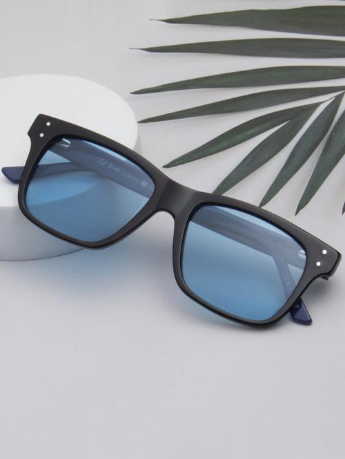 ted smith unisex grey graded premium italian acetate sunglasses with polarized lenses. - 21918750 -  Standard Image - 0