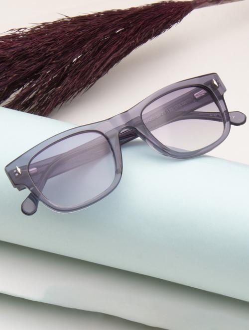 ted smith unisex pink graded premium italian acetate sunglasses with polarized lenses. - 21918757 - Standard Image - 0