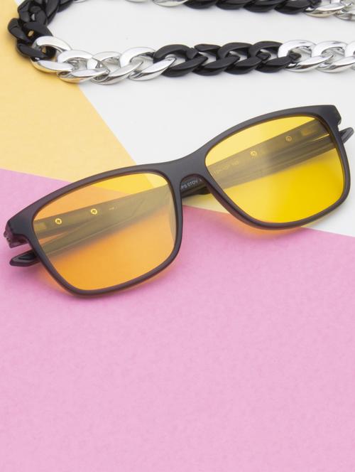 ted smith unisex light brown premium italian acetate sunglasses with polarized lenses. - 21918758 -  Standard Image - 0