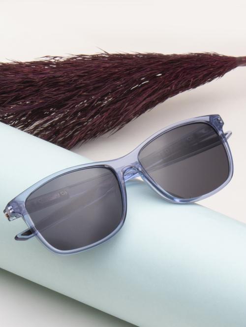 ted smith unisex light brown premium italian acetate sunglasses with polarized lenses. - 21918759 -  Standard Image - 0